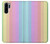 W3849 Colorful Vertical Colors Funda Carcasa Case y Caso Del Tirón Funda para Huawei P30 Pro