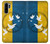 W3857 Peace Dove Ukraine Flag Funda Carcasa Case y Caso Del Tirón Funda para Huawei P30 Pro