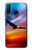 W3841 Bald Eagle Flying Colorful Sky Funda Carcasa Case y Caso Del Tirón Funda para Huawei P30 lite