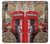 W3856 Vintage London British Funda Carcasa Case y Caso Del Tirón Funda para Huawei P20