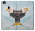 W3843 Bald Eagle On Ice Funda Carcasa Case y Caso Del Tirón Funda para Huawei P8 Lite (2017)