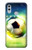 W3844 Glowing Football Soccer Ball Funda Carcasa Case y Caso Del Tirón Funda para Huawei Honor 10 Lite, Huawei P Smart 2019