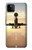 W3837 Airplane Take off Sunrise Funda Carcasa Case y Caso Del Tirón Funda para Google Pixel 5A 5G