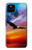 W3841 Bald Eagle Flying Colorful Sky Funda Carcasa Case y Caso Del Tirón Funda para Google Pixel 5