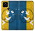 W3857 Peace Dove Ukraine Flag Funda Carcasa Case y Caso Del Tirón Funda para Google Pixel 5