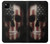 W3850 American Flag Skull Funda Carcasa Case y Caso Del Tirón Funda para Google Pixel 4a