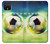 W3844 Glowing Football Soccer Ball Funda Carcasa Case y Caso Del Tirón Funda para Google Pixel 4