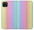 W3849 Colorful Vertical Colors Funda Carcasa Case y Caso Del Tirón Funda para Google Pixel 4