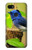 W3839 Bluebird of Happiness Blue Bird Funda Carcasa Case y Caso Del Tirón Funda para Google Pixel 3a XL