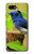 W3839 Bluebird of Happiness Blue Bird Funda Carcasa Case y Caso Del Tirón Funda para Google Pixel 3