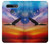 W3841 Bald Eagle Flying Colorful Sky Funda Carcasa Case y Caso Del Tirón Funda para LG K51S