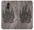 W3832 Viking Norse Bear Paw Berserkers Rock Funda Carcasa Case y Caso Del Tirón Funda para LG K10 (2018), LG K30