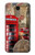 W3856 Vintage London British Funda Carcasa Case y Caso Del Tirón Funda para LG K10 (2018), LG K30