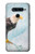 W3843 Bald Eagle On Ice Funda Carcasa Case y Caso Del Tirón Funda para LG V40, LG V40 ThinQ