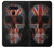 W3848 United Kingdom Flag Skull Funda Carcasa Case y Caso Del Tirón Funda para LG V40, LG V40 ThinQ