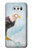 W3843 Bald Eagle On Ice Funda Carcasa Case y Caso Del Tirón Funda para LG V30, LG V30 Plus, LG V30S ThinQ, LG V35, LG V35 ThinQ