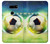 W3844 Glowing Football Soccer Ball Funda Carcasa Case y Caso Del Tirón Funda para LG V30, LG V30 Plus, LG V30S ThinQ, LG V35, LG V35 ThinQ