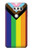 W3846 Pride Flag LGBT Funda Carcasa Case y Caso Del Tirón Funda para LG V30, LG V30 Plus, LG V30S ThinQ, LG V35, LG V35 ThinQ