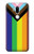 W3846 Pride Flag LGBT Funda Carcasa Case y Caso Del Tirón Funda para LG G7 ThinQ