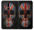 W3848 United Kingdom Flag Skull Funda Carcasa Case y Caso Del Tirón Funda para LG G7 ThinQ