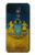 W3858 Ukraine Vintage Flag Funda Carcasa Case y Caso Del Tirón Funda para LG Stylo 5