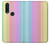 W3849 Colorful Vertical Colors Funda Carcasa Case y Caso Del Tirón Funda para Motorola One Action (Moto P40 Power)