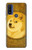 W3826 Dogecoin Shiba Funda Carcasa Case y Caso Del Tirón Funda para Motorola G Pure