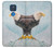 W3843 Bald Eagle On Ice Funda Carcasa Case y Caso Del Tirón Funda para Motorola Moto G Play (2021)