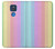 W3849 Colorful Vertical Colors Funda Carcasa Case y Caso Del Tirón Funda para Motorola Moto G Play (2021)