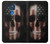 W3850 American Flag Skull Funda Carcasa Case y Caso Del Tirón Funda para Motorola Moto G Play (2021)