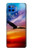 W3841 Bald Eagle Flying Colorful Sky Funda Carcasa Case y Caso Del Tirón Funda para Motorola Moto G 5G Plus