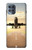 W3837 Airplane Take off Sunrise Funda Carcasa Case y Caso Del Tirón Funda para Motorola Moto G100