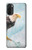 W3843 Bald Eagle On Ice Funda Carcasa Case y Caso Del Tirón Funda para Motorola Moto G71 5G