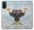 W3843 Bald Eagle On Ice Funda Carcasa Case y Caso Del Tirón Funda para Motorola Moto G71 5G