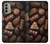 W3840 Dark Chocolate Milk Chocolate Lovers Funda Carcasa Case y Caso Del Tirón Funda para Motorola Moto G51 5G