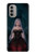 W3847 Lilith Devil Bride Gothic Girl Skull Grim Reaper Funda Carcasa Case y Caso Del Tirón Funda para Motorola Moto G51 5G