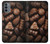 W3840 Dark Chocolate Milk Chocolate Lovers Funda Carcasa Case y Caso Del Tirón Funda para Motorola Moto G31