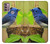 W3839 Bluebird of Happiness Blue Bird Funda Carcasa Case y Caso Del Tirón Funda para Motorola Moto G30, G20, G10