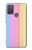 W3849 Colorful Vertical Colors Funda Carcasa Case y Caso Del Tirón Funda para Motorola Moto G10 Power