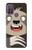 W3855 Sloth Face Cartoon Funda Carcasa Case y Caso Del Tirón Funda para Motorola Moto G10 Power