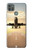 W3837 Airplane Take off Sunrise Funda Carcasa Case y Caso Del Tirón Funda para Motorola Moto G9 Power