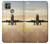 W3837 Airplane Take off Sunrise Funda Carcasa Case y Caso Del Tirón Funda para Motorola Moto G9 Power