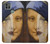 W3853 Mona Lisa Gustav Klimt Vermeer Funda Carcasa Case y Caso Del Tirón Funda para Motorola Moto G9 Power