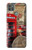 W3856 Vintage London British Funda Carcasa Case y Caso Del Tirón Funda para Motorola Moto G9 Power