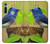 W3839 Bluebird of Happiness Blue Bird Funda Carcasa Case y Caso Del Tirón Funda para Motorola Moto G8