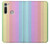 W3849 Colorful Vertical Colors Funda Carcasa Case y Caso Del Tirón Funda para Motorola Moto G8