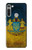 W3858 Ukraine Vintage Flag Funda Carcasa Case y Caso Del Tirón Funda para Motorola Moto G8