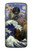 W3851 World of Art Van Gogh Hokusai Da Vinci Funda Carcasa Case y Caso Del Tirón Funda para Motorola Moto G7 Play