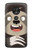 W3855 Sloth Face Cartoon Funda Carcasa Case y Caso Del Tirón Funda para Motorola Moto G7 Play