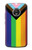 W3846 Pride Flag LGBT Funda Carcasa Case y Caso Del Tirón Funda para Motorola Moto G5 Plus